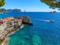 651212704  Petrovac, Montenegro. : promontory, petrovac, pine, coast, vessel, natural, resort, seaside, riviera, crna, gora, yugoslavia, view, rock, rocky, adriatic, mediterranean, trees, scenery, vacation, mount, shoreline, panorama, scenic, bay, outdoor, nobody